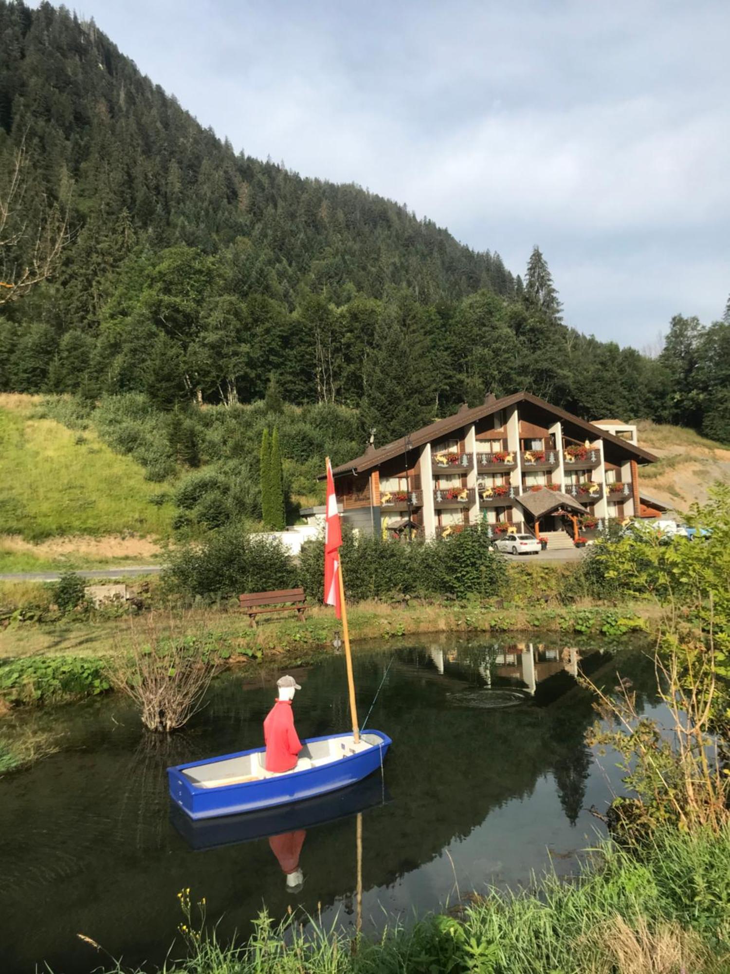 Au Bois De Lune Châtel Exterior foto